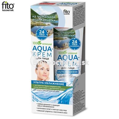 Aqua Pleťový krém „ Suchá citlivá pleť“ 45 ml Fitokosmetik