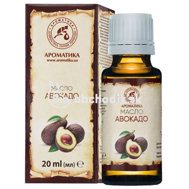 Aromatika - Avokádový kozmetický olej 20ml