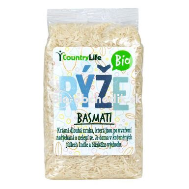 Basmati ryža Bio 500g Country life
