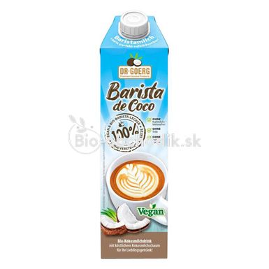 Kokosové mlieko-nápoj „Barista“ 1L DR. GEORG