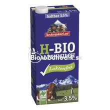 Bio Plnotučné Bezlaktózové Mlieko 3,5% 1L UHT