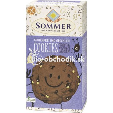 Čokoláda-Kešu orechy Bezlepkové cookies 125g