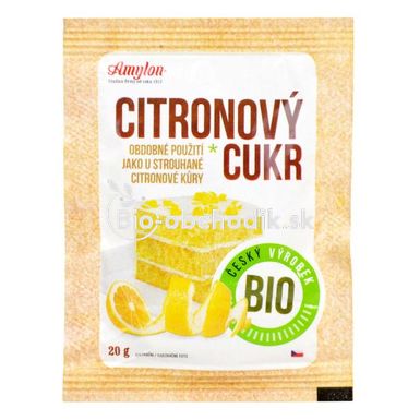 Cukor citrónový 8g BIO Amylon