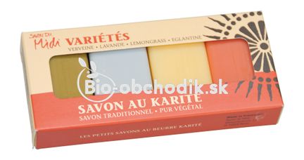 Darčekový mini-set Bio Bambucké maslo 4*20g
