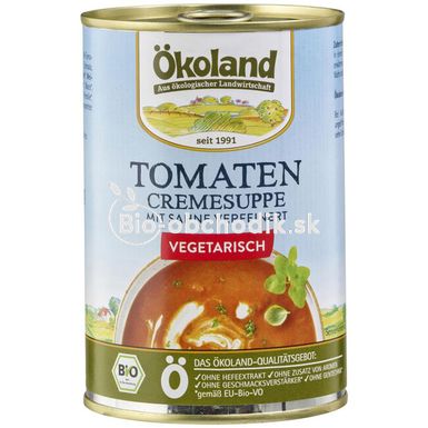 Krémová paradajková polievka 400g ÖKOLAND