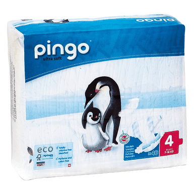 Ekologické plienky Pingo 4 Maxi 7-18kg 40ks