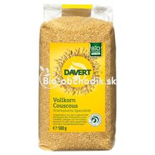 Bio KUSKUS pšeničný celozrnný 500g DAVERT