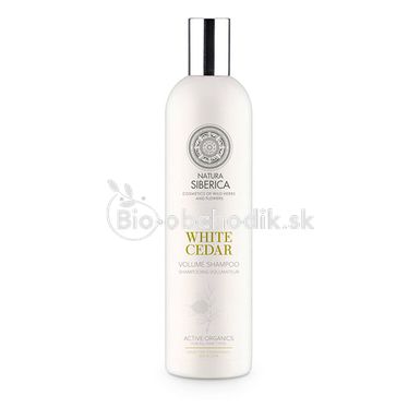 Siberie BLANCHE - White cedar - šampón na objem 400ml