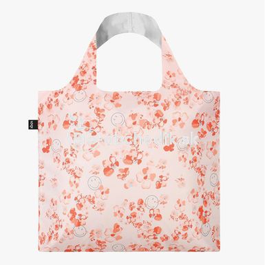 Nákupná taška Smiley Blossom Recycled​​​​​​​ LOQI 