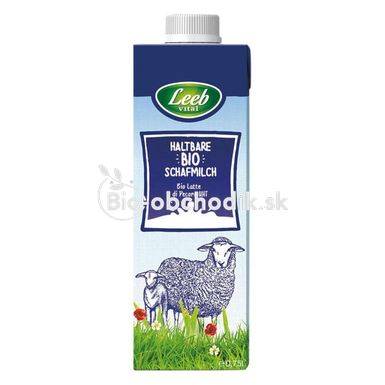 Ovčie mlieko trvanlivé UHT 0,75L Leeb