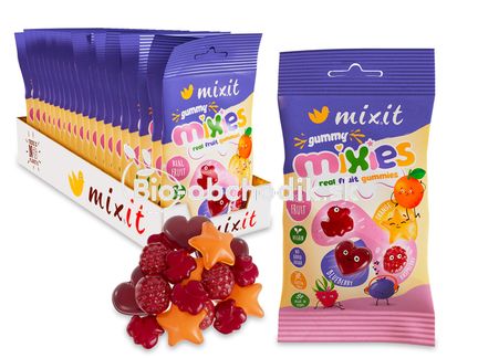 Ovocné Mixies prírodné želé cukríky 35g MIXIT