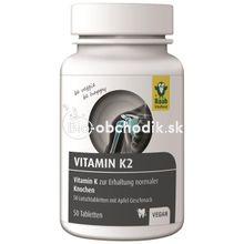 Pastilky s vitamínom K2 50ks RAAB Vitalfood