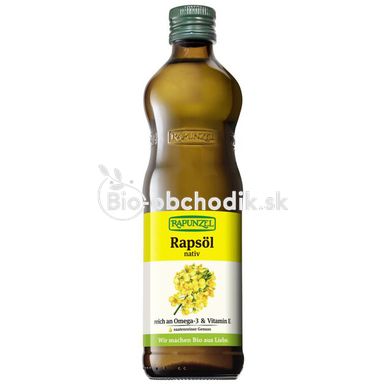 Repkový olej prírodný 500ml Rapunzel
