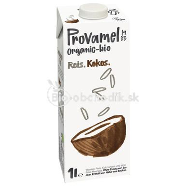 Ryžovo-kokosové mlieko 1l Provamel