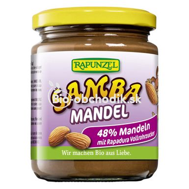 SAMBA Mandlovo čokoládová nátierka 250g Rapunzel
