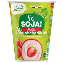 Sójový jogurt Jahoda Bio 400g Sojade