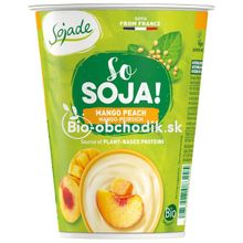 Sójový jogurt Mango&Marhuľa Bio 400g Sojade