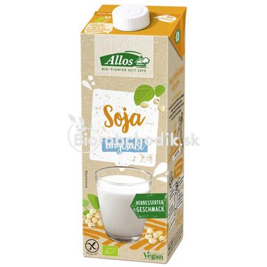Sójový nápoj Bio bez cukru 1L Allos
