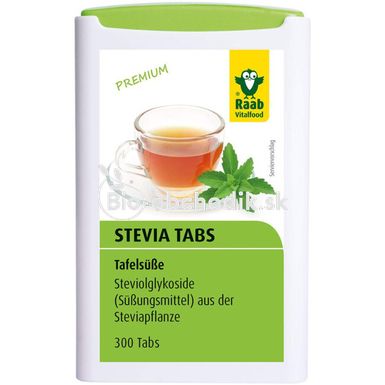 Stévia tablety premium 300tbl. Raab