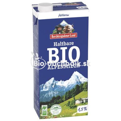 Bio Polotučné Mlieko 1,5% Trvanlivé