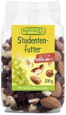 Zmes orechov a ovocia "Študentská zmes" 200g rapunzel